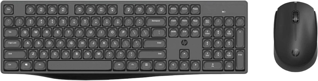 HP COMBO KEYBOARD AND MOUSE WIRELESS 2.4 GHZ Black - CS10