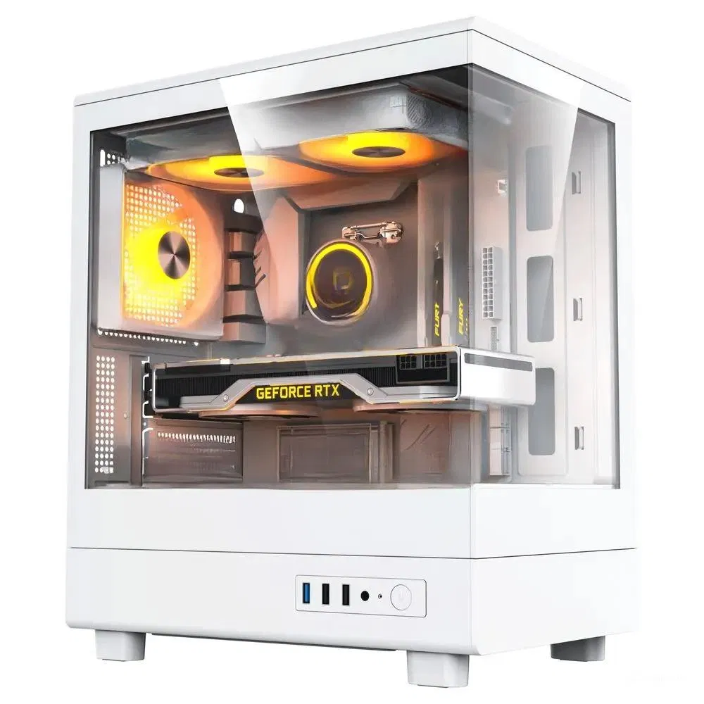 PC FULL WHITE Intel Core i5 & GeForce RTX 5060 White OC Edition 8GB GDDR7