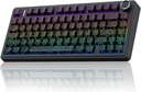 AULA F75 Wireless Mechanical Keyboard - Reaper Switch ( Black Contour)