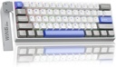 AULA WIN60HE MAX Mechanical Gaming Keyboard Wired - Wing magnetic switch (  White+Gray+blue )