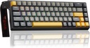 AULA WIN68HE MAX Mechanical Gaming Keyboard Wired - Wing magnetic switch ( Gray+Yellow+Black )