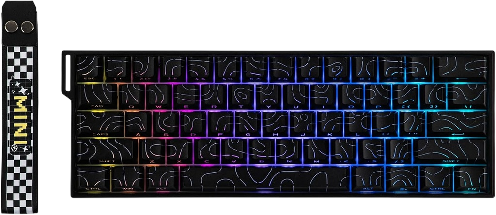 AULA MINI60HE MAX Wireless Mechanical Gaming Keyboard - Spiritcloud Magnetic ( Black CONTOUR )
