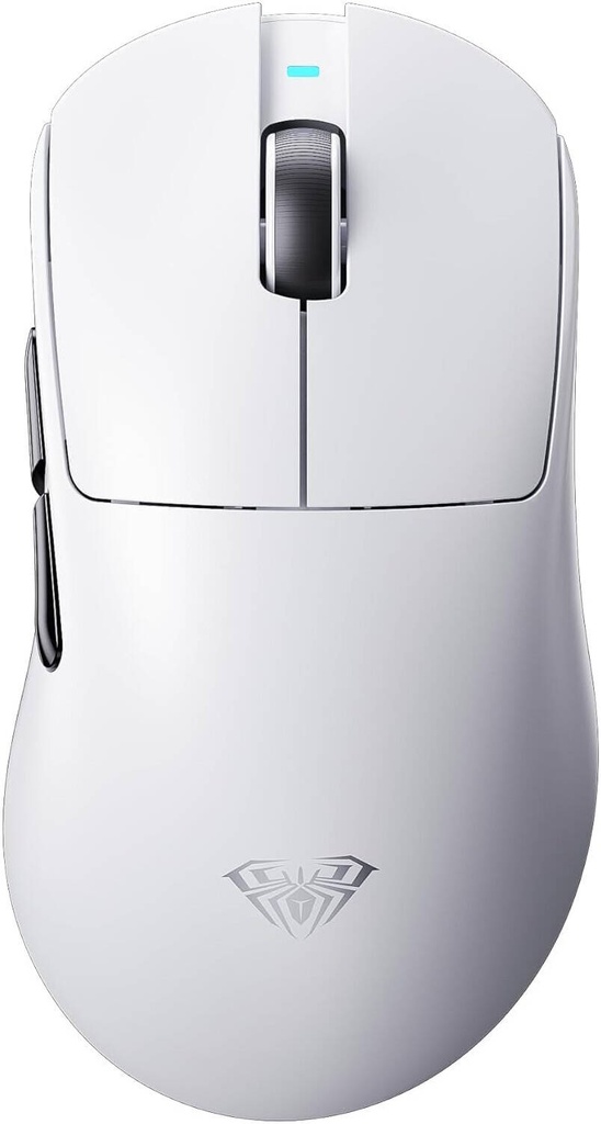 AULA SC900 Pro WHITE Wireless Gaming Mouse, 26000 DPI, PAW3395 Sensor, Dual 8KHz Polling Rate, Featherlight 62g