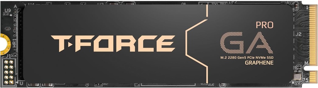  T-Force GA PRO 1TB M.2 PCIe Gen5 NVMe ,Up to 10,000 MB/s Read
