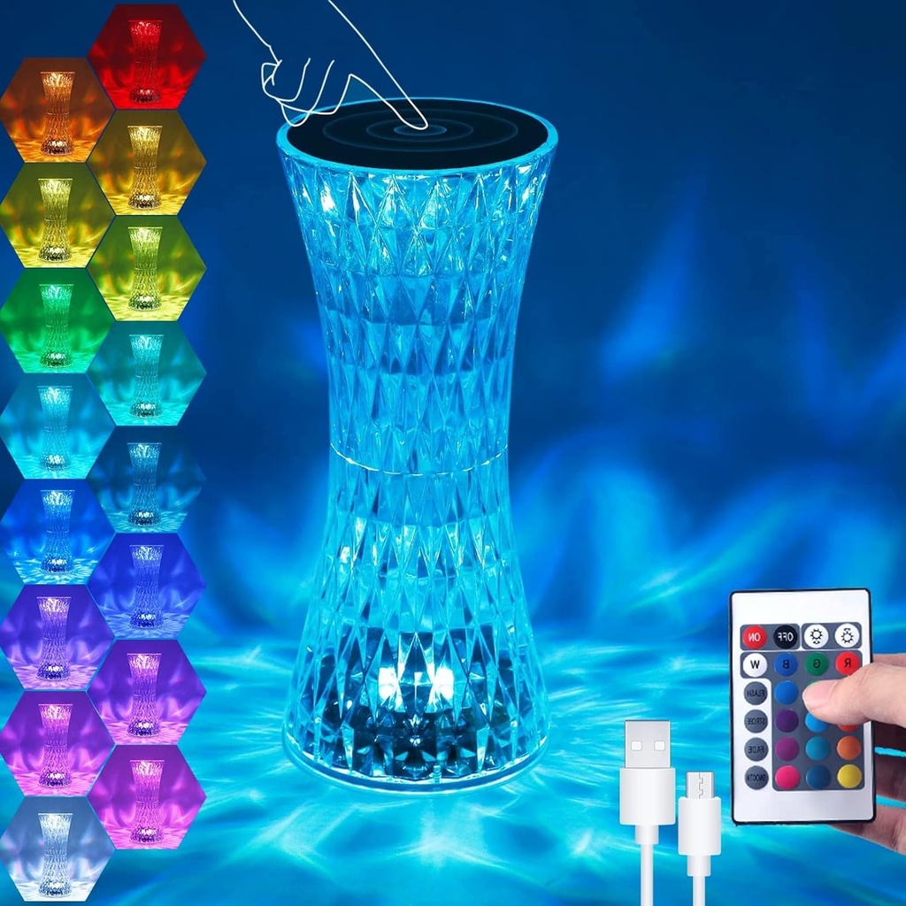 ROSE DIAMOND TABLE LAMP