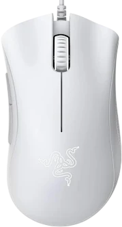 USED Razer DeathAdder Essential Gaming Mouse WHITE