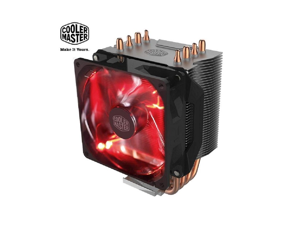 Cooler Master Hyper H410R 120mm RED LED Air CPU Cooler