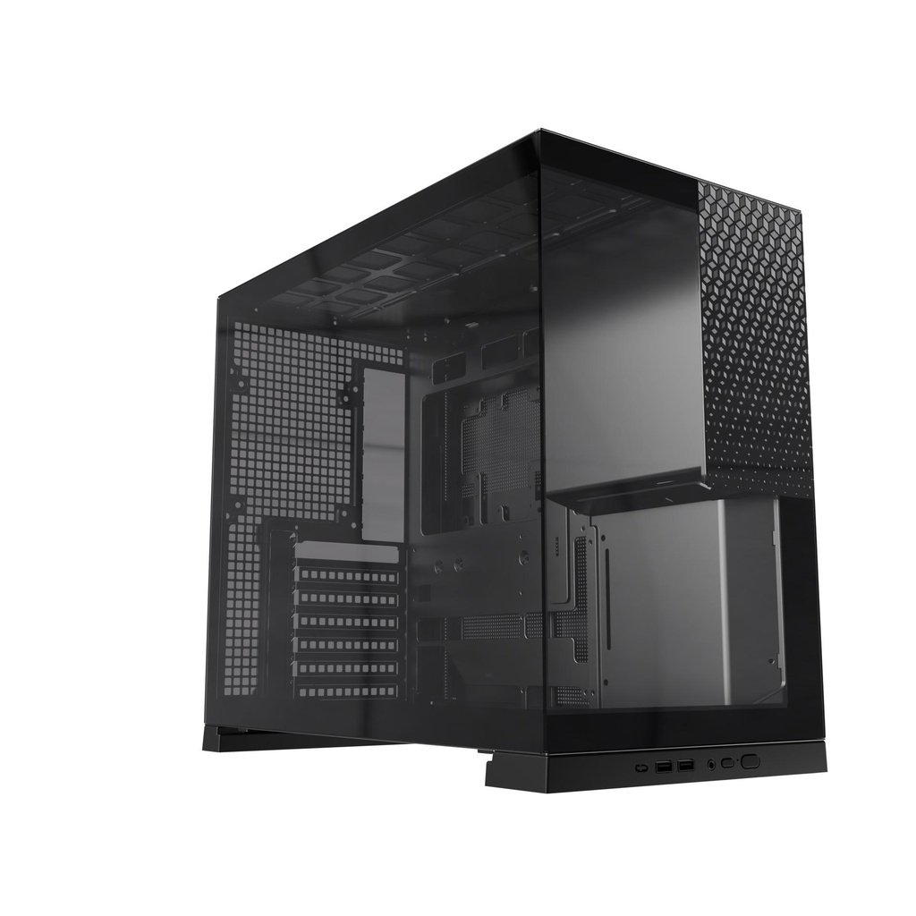  Jungle Leopard Case AX-1 ATX Black 
