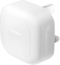 Belkin BoostCharge 20W Cubic Wall Charger, USB-C Power Delivery Fast Charging for Apple iPhone Air, iPhone 16, iPhone 15, Samsung Galaxy S25, Google Pixel, iPad, AirPods & More - White 