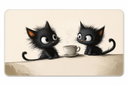Gaming Mouse PAD 2XL 2 cat Black  90x40cm (Rough Touch )