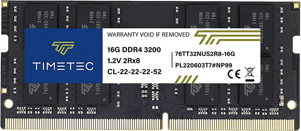 USED RAM 16GB 3200 TIMETEC FOR LAPTOP