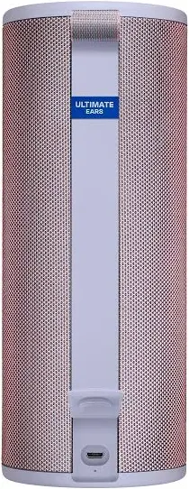 OPEN BOX - MEGABOOM 3 Portable Wireless Bluetooth Speaker (Powerful Sound + Thundering Bass, Bluetooth, Magic Button, Waterproof, Battery 20 Hours) - Seashell Peach