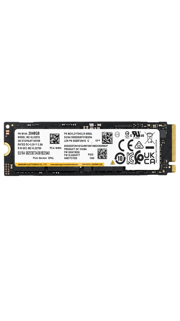 USED SSD M.2 SAMSUNG 2TB