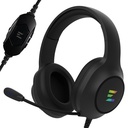Zalman Gaming Headset Hi-Fi Wired (BLACK), Virtual 7.1 Surround Sound ZM-HPS310