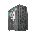 Twisted Minds 03 Spider Mid Tower Gaming Case 3 FANS - TM-GM-II-B 