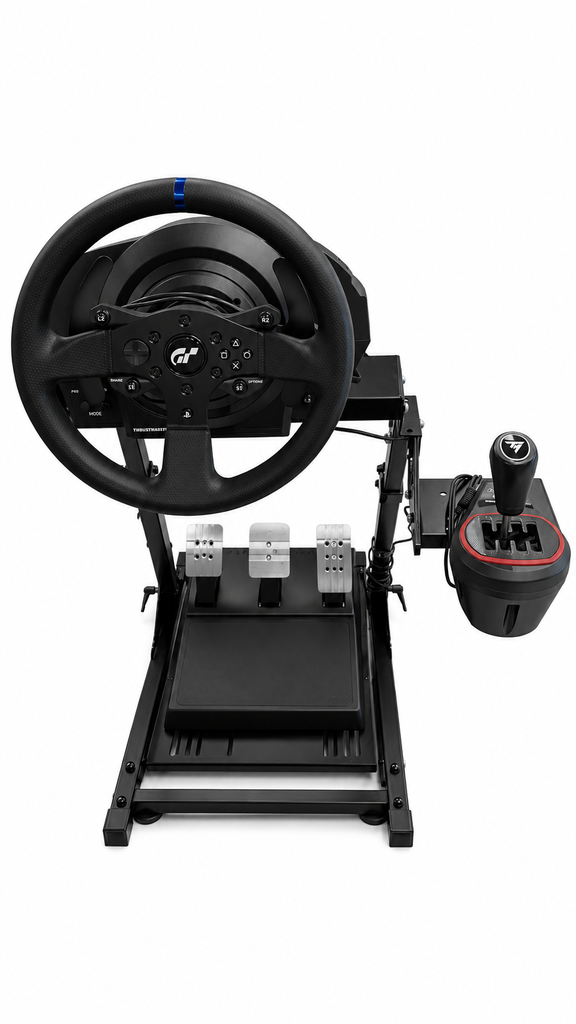 USED Thrustmaster T300 RS GT Racing Wheel + TH8S Shifter Bundle for PS5 & PC - 1080° Wheel, 8-Gear Shifting, H.E.A.R.T. Technology, T3PA-GT Pedals