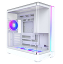 Montech KING 45 PRO ARGB Mid Tower TG ATX Case Pre-installed 4 Fans A RGB - WHITE