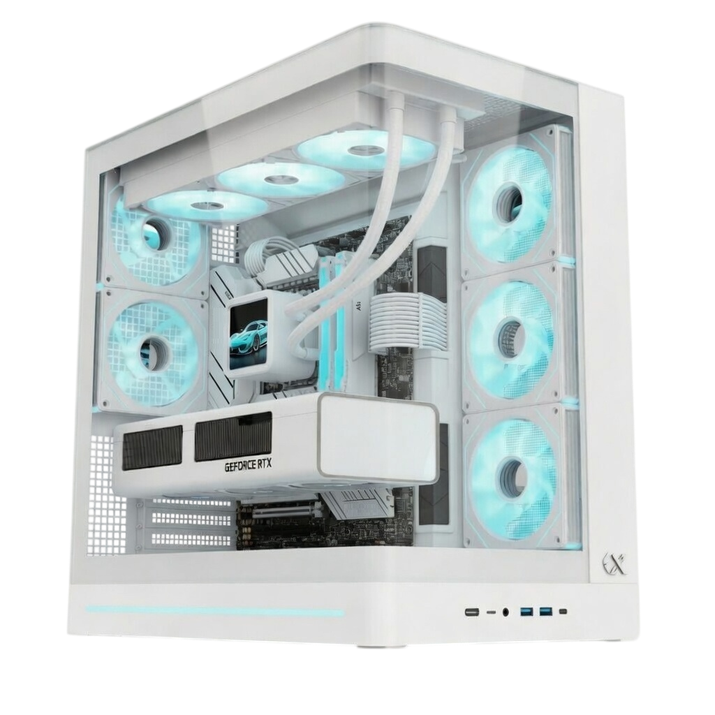 PC I9 14900KF & GeForce RTX5080 GDDR7 (FULL WHITE)