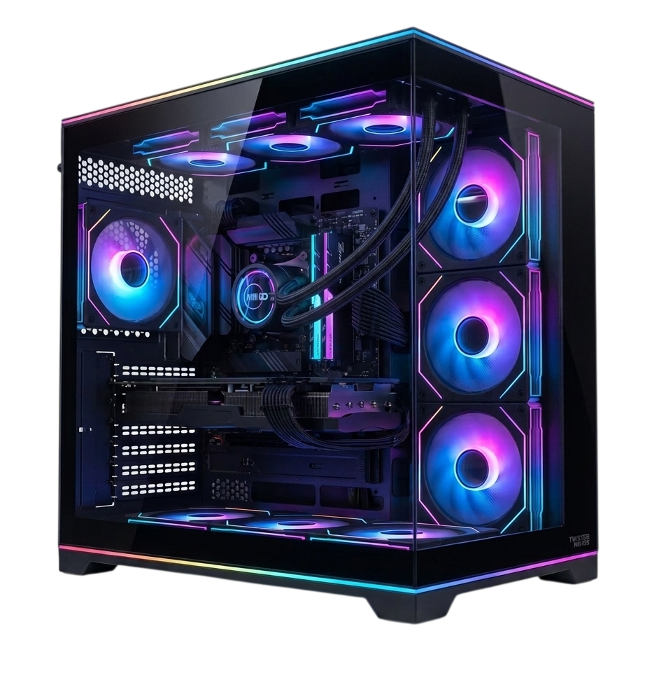 PC AMD Ryzen 7 7800X3D & ZOTAC GAMING GeForce RTX 5070 Ti 16GB GDDR7 & RAM 32GB 16X2 DDR5 RGB