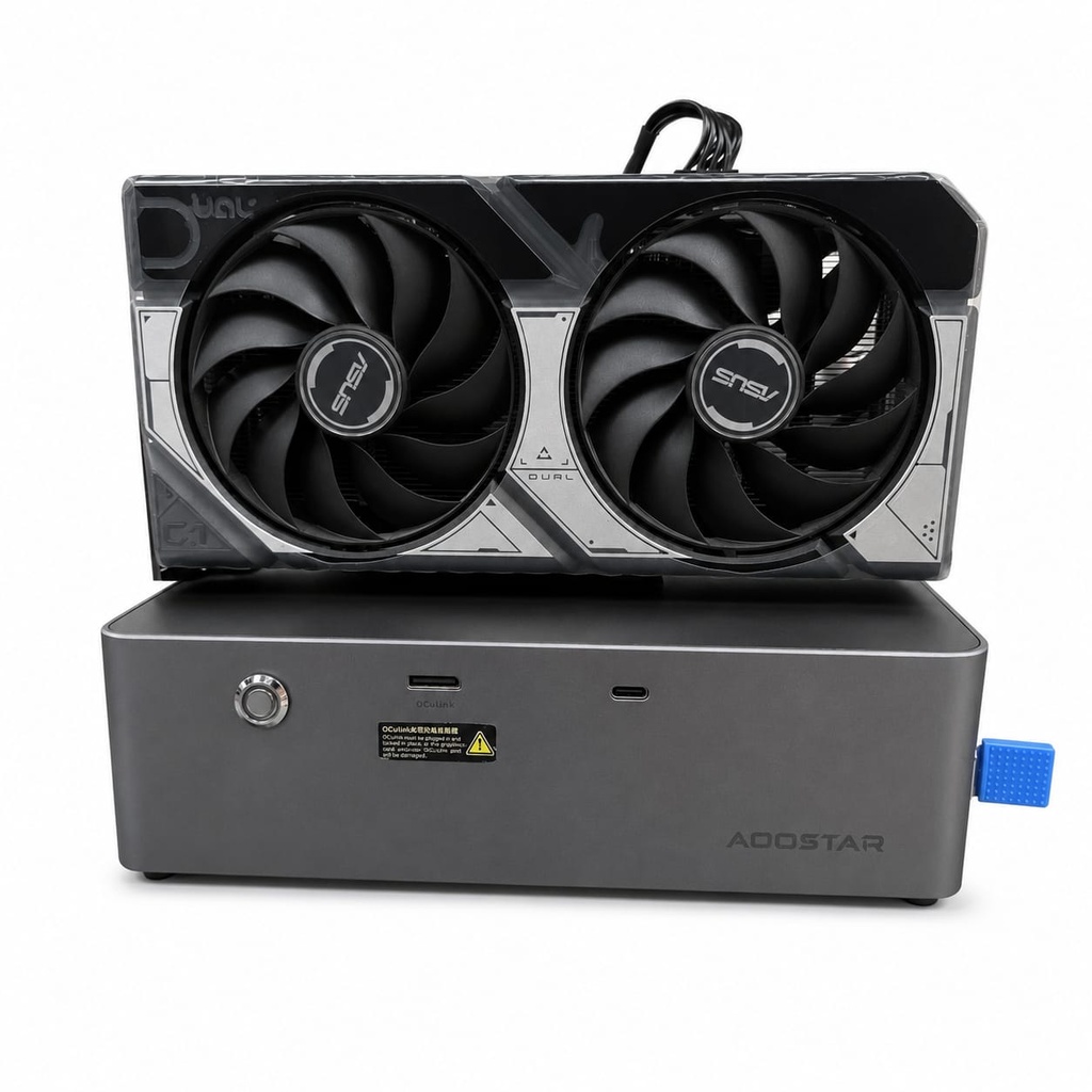 USED RTX5060 8GB & EGPU DOCKING STATION WITH OCULINK EXTERNAL GPU GRAPHICS CARDS STATION 800W