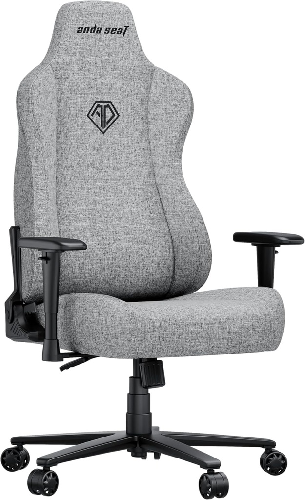 AndaSeat Novis Series Gaming Chair-Fabric XL - GRY AD23-L-01-B-PV