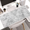 Extended Gaming Mouse Pad 40cm * 90cm White Gray