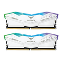 RAM T-FORCE RGB 32GB 16X2 6000MHz DDR5 - WHITE CL38