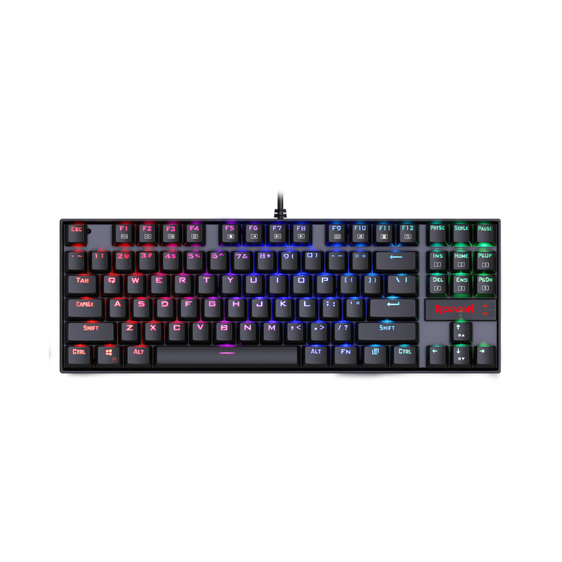 KEYBOARD REDRAGON K552RGB black (RED SWITCH)