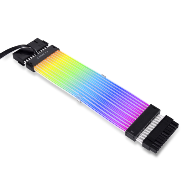 LIAN LI STRIMER PLUS 24 ADD-RGB Cable 120 LED PW24-1W-T BLACK