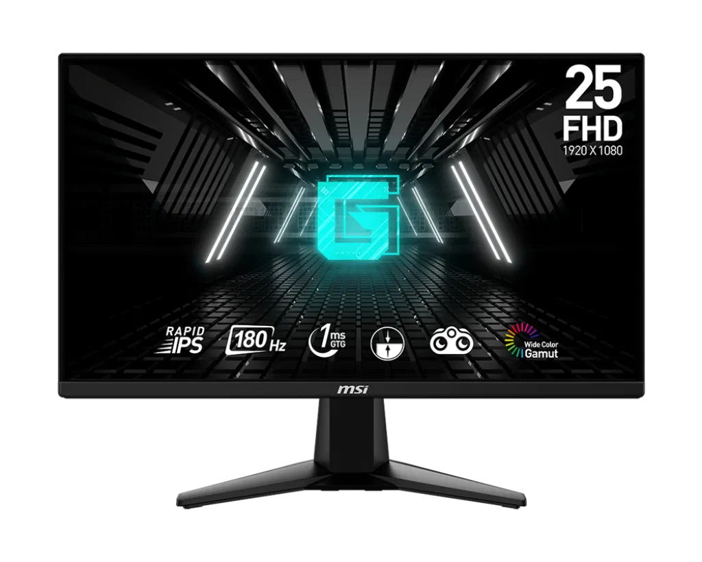 MSI G255F 24.5 FHD 180HZ 1MS IPS