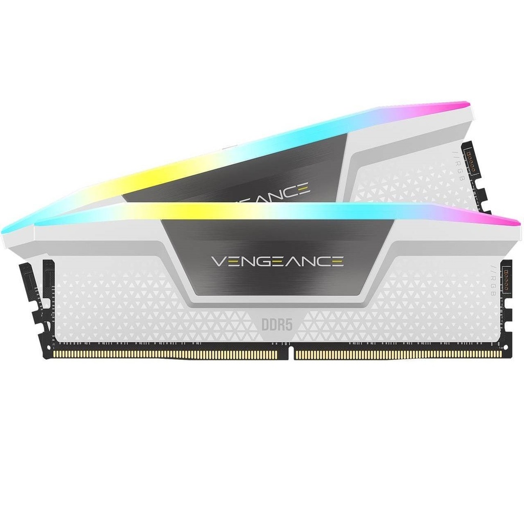 RAM 32GB 2x16 6400MHz DDR5 RGB White Corsair Vengeance