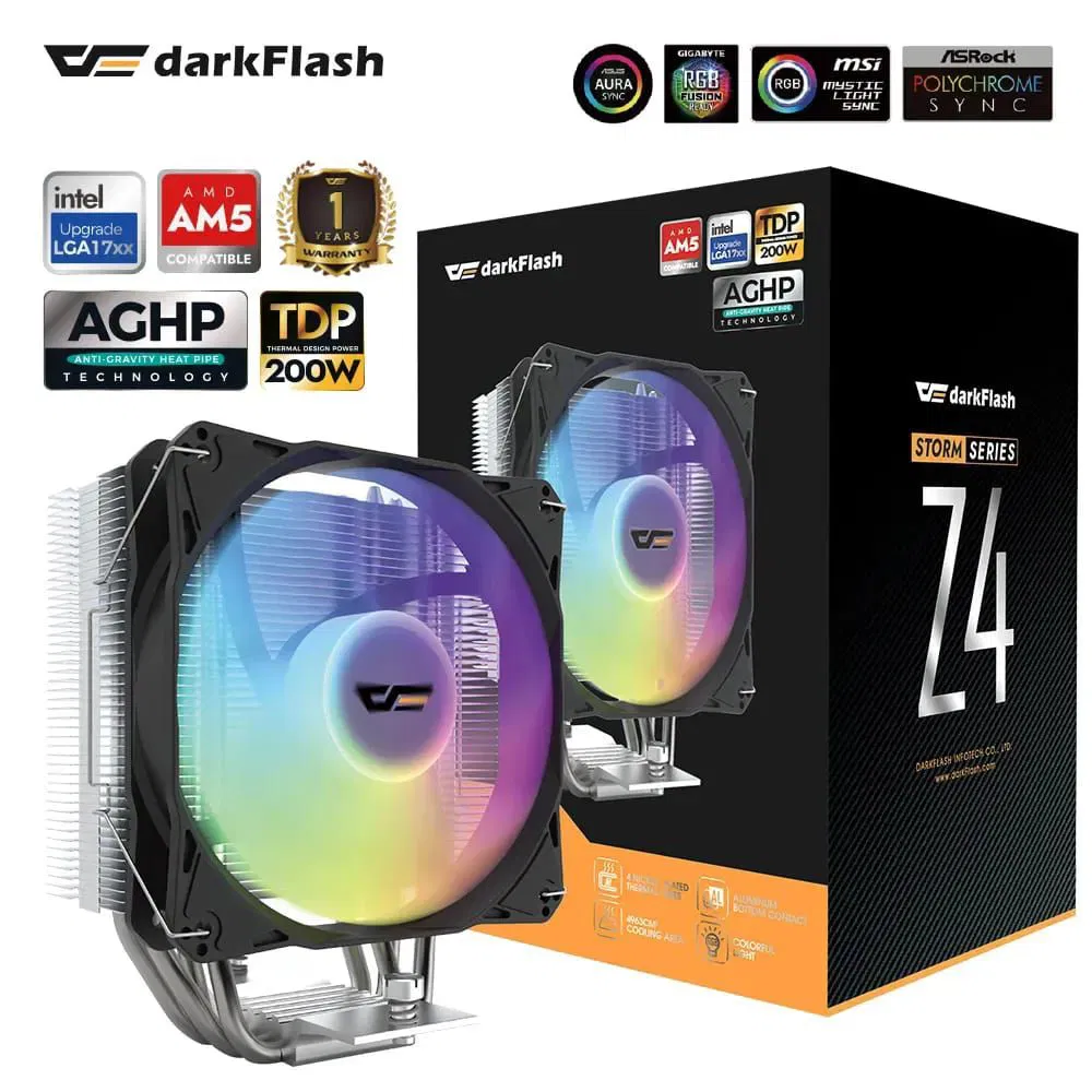 Storm Z4 Pro Tower CPU Cooler Aigo