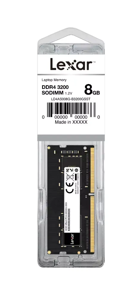 RAM 8GB DDR4 Lexar 3200MHZ laptop