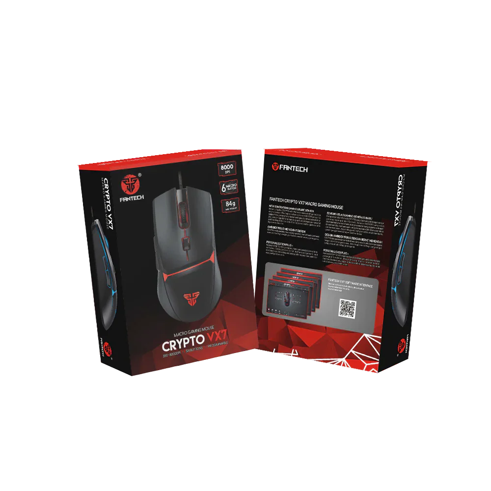 Fantech VX7 black Gaming Mouse