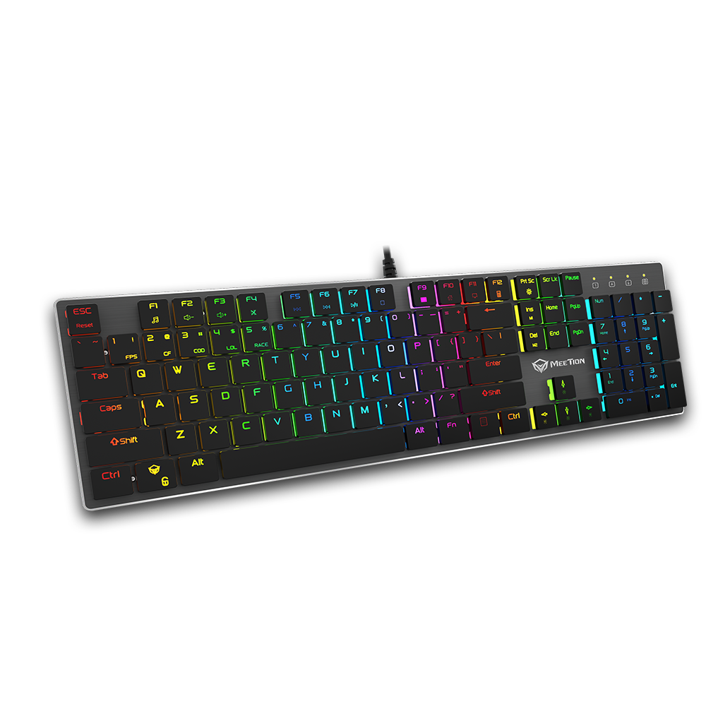 Mechanical Gaming Keyboard MEETION MK80 Rgb تدعم اللغة العربية