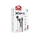 Promate Earphones with USB-C Connector lumibuds-c.black