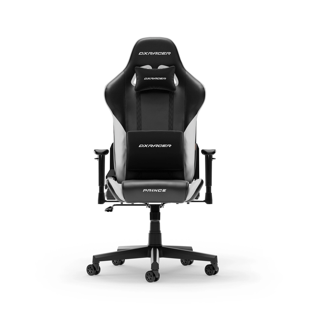DXRACER GAMING CHAIR Prince SEIRIES Ergonomic White/BLACK | GC-P132-NW
