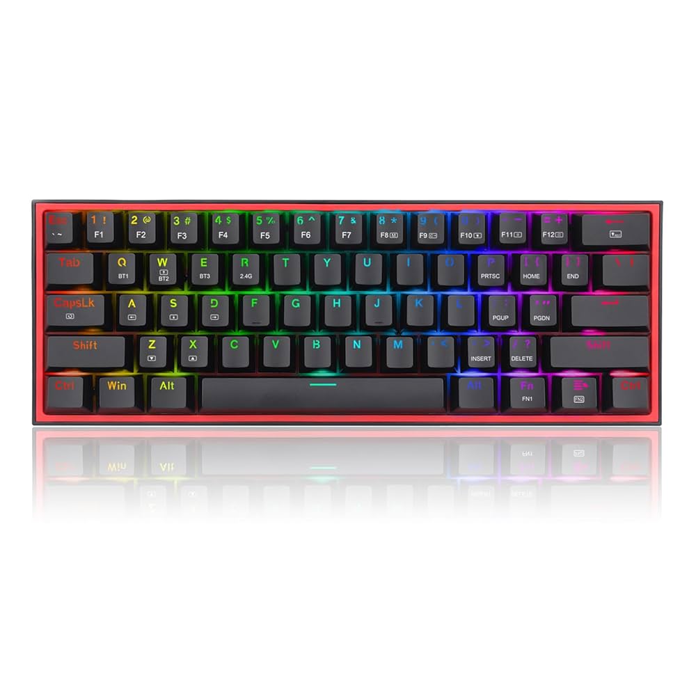 REDRAGON Wireless KEYBOARD FIZZ PRO K616 black Wireless/Wired