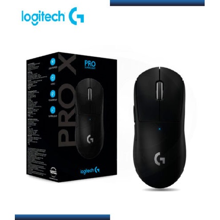 USED LOGITECH G PRO X SUPERLIGHT WIRELESS BLACK 