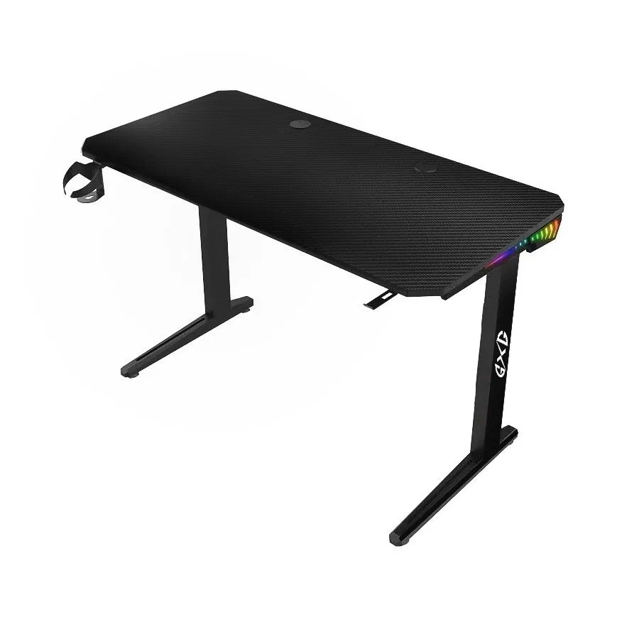 Gaming Desk GXG RGB BLACK TT120 ALRGB-B, 120x60cm