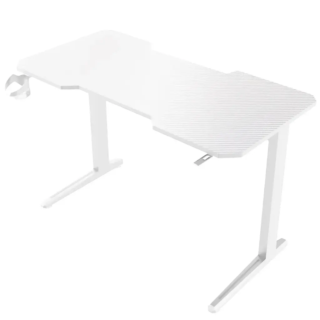 Gaming Desk GXG WHITE TT140 FULL WHITE, 140x60cm  