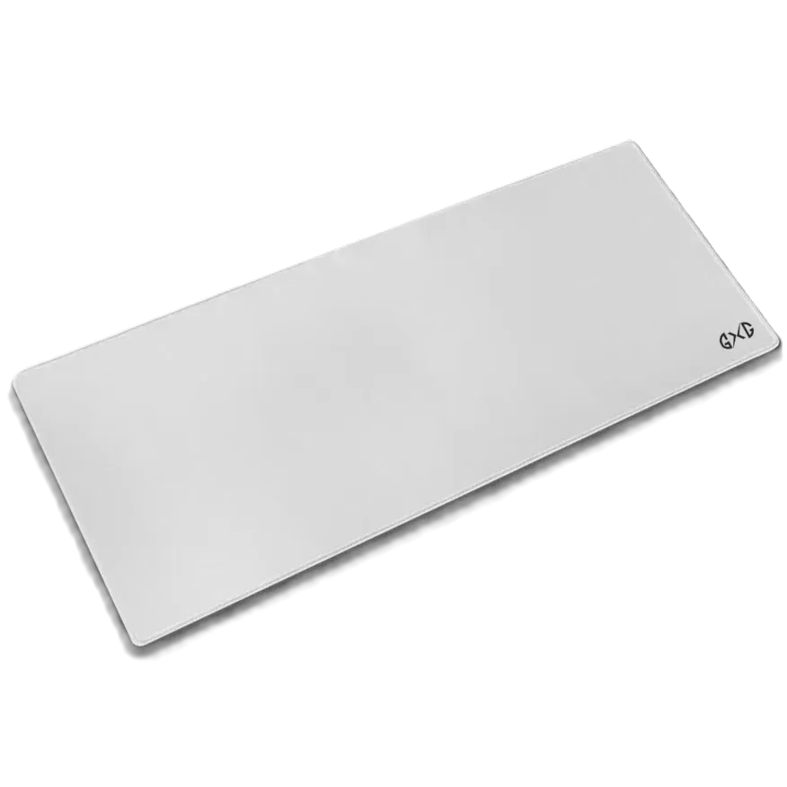 Gaming Mouse PAD GXG White 90x40cm 4mm مقاوم للماء (الاصدار الثاني)