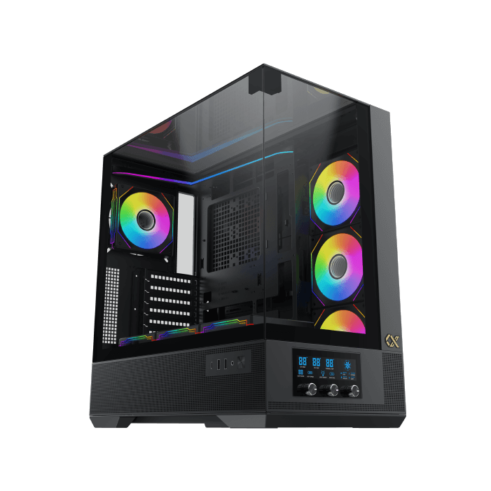 CASE XIGMATEK vision  7 FAN RGB Black