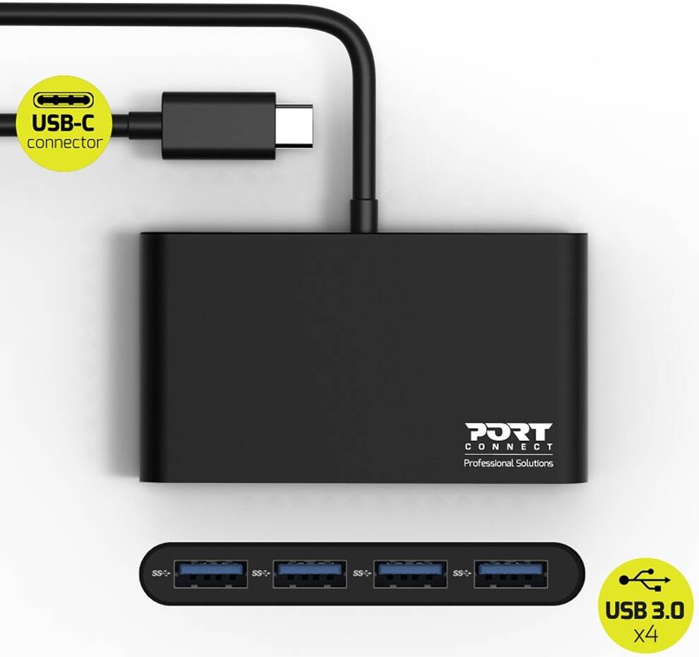 PORT CONNECT HUB USB-C