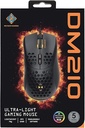 DM210 Lightweight RGB gaming mouse, black DPI 6400 