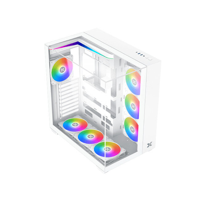 CASE XIGMATEK AQUA V ARCTIC 7 FAN RGB 