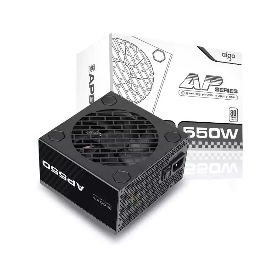 POWER SUPPLY 550W 80+ AIGO AP550