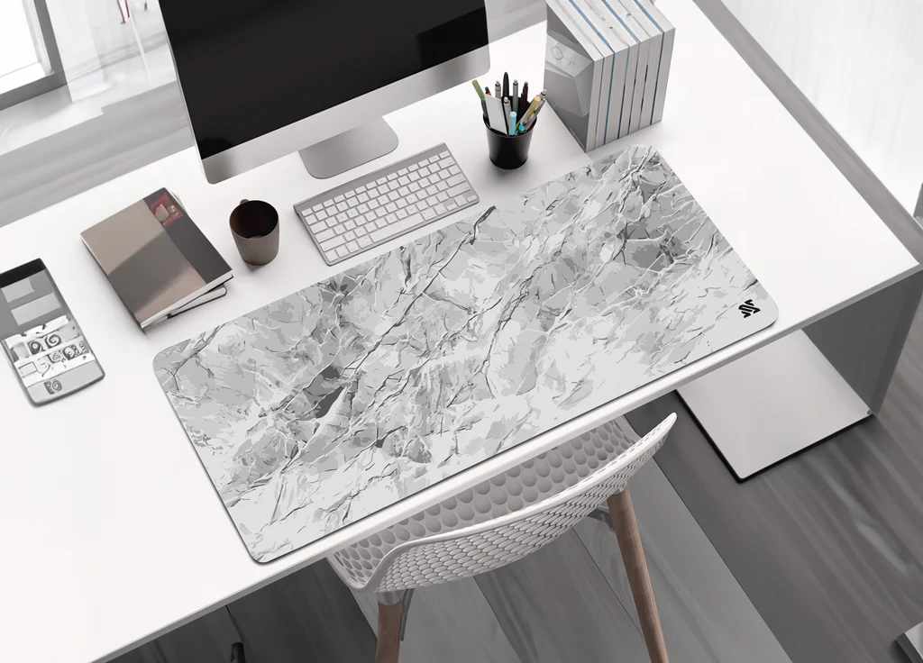 MOUSE PAD 2XL CAMEL TECH MUDCRACK WHITE