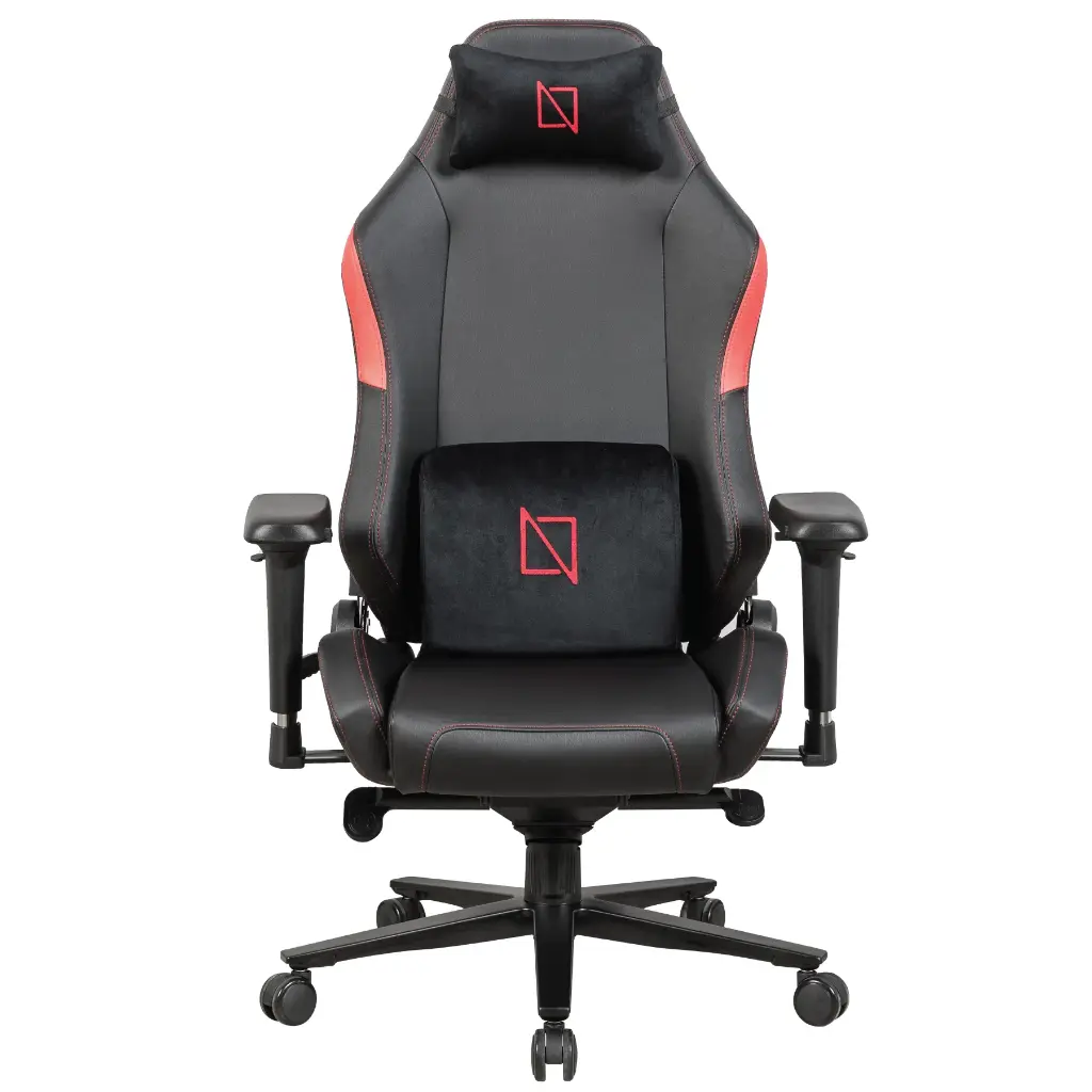 NOVA APEX CORE, Cloud Leather, Black and Red, Ergonomic Gaming Chair (APEXCR-CL-RD)