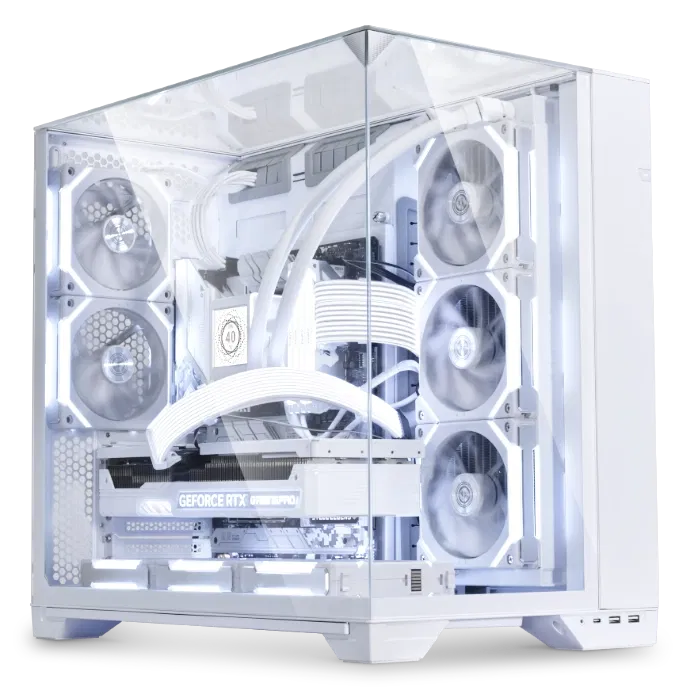 CASE LIAN LI PC O11 VISION WHITE